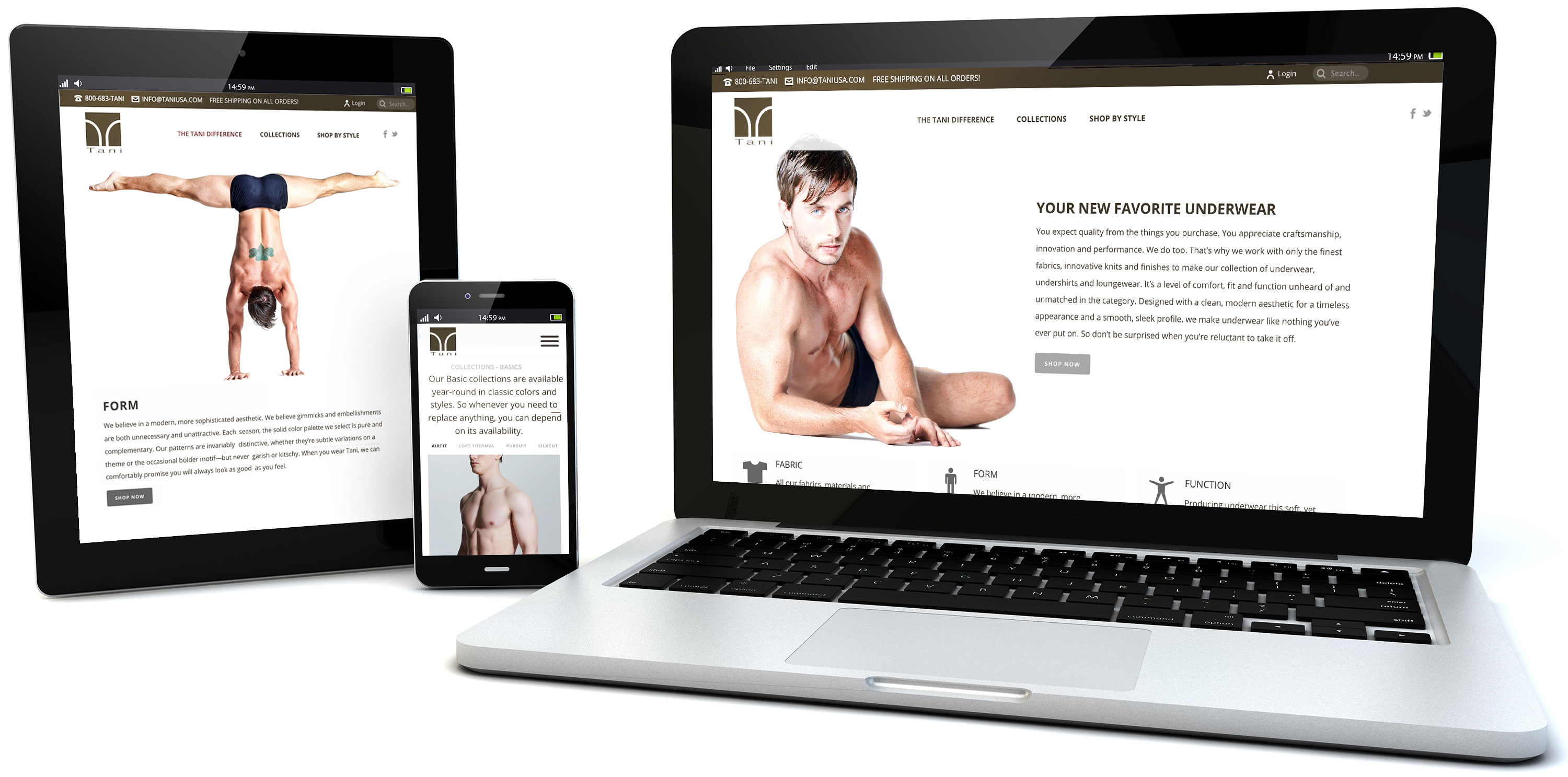Tani Underwear Ecommerce – pondSoup Tani Underwear Ecommerce - pondSoup
