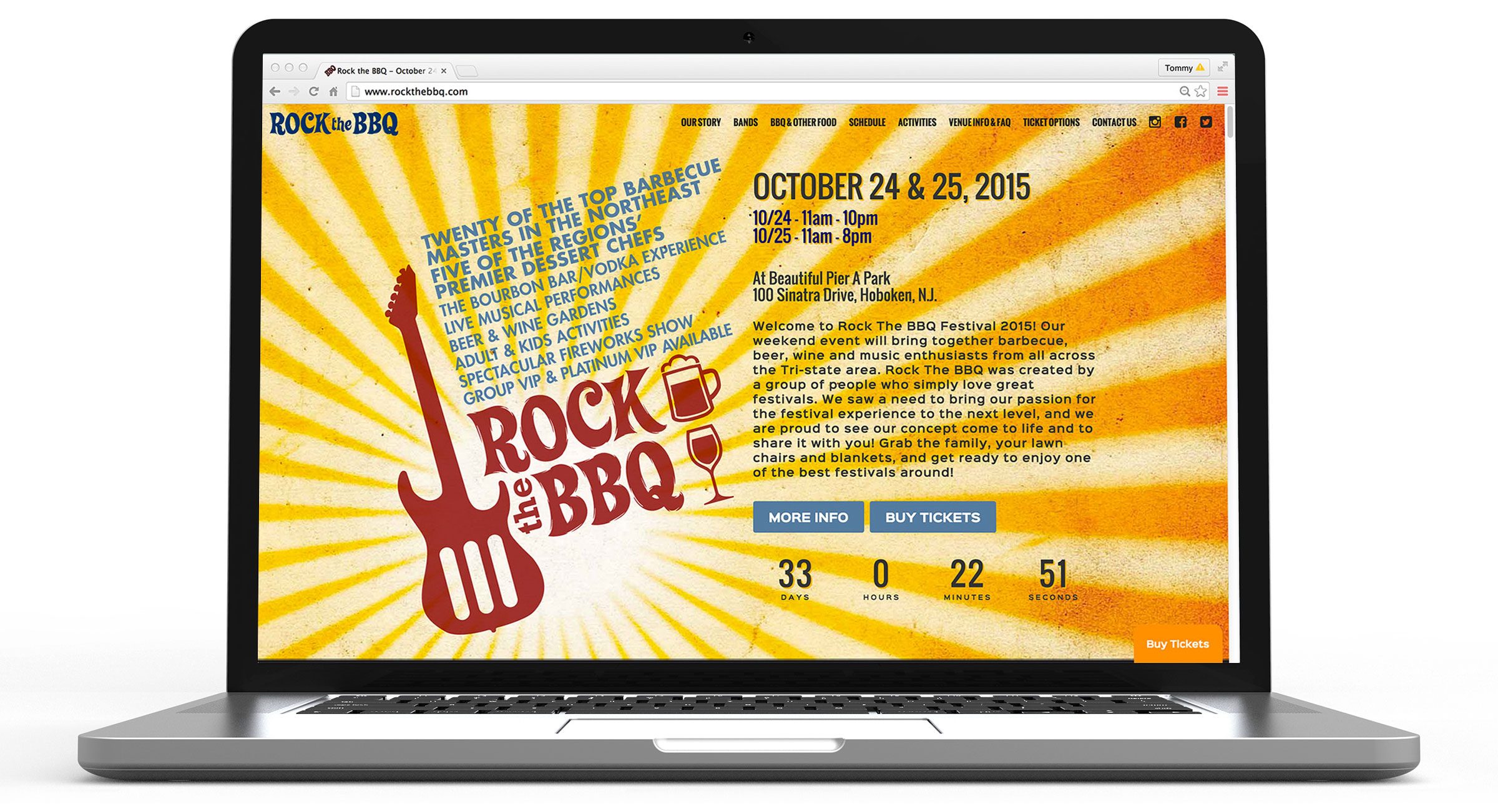 pondSoup - Rock the BBQ - Logo Design & Digital Strategy