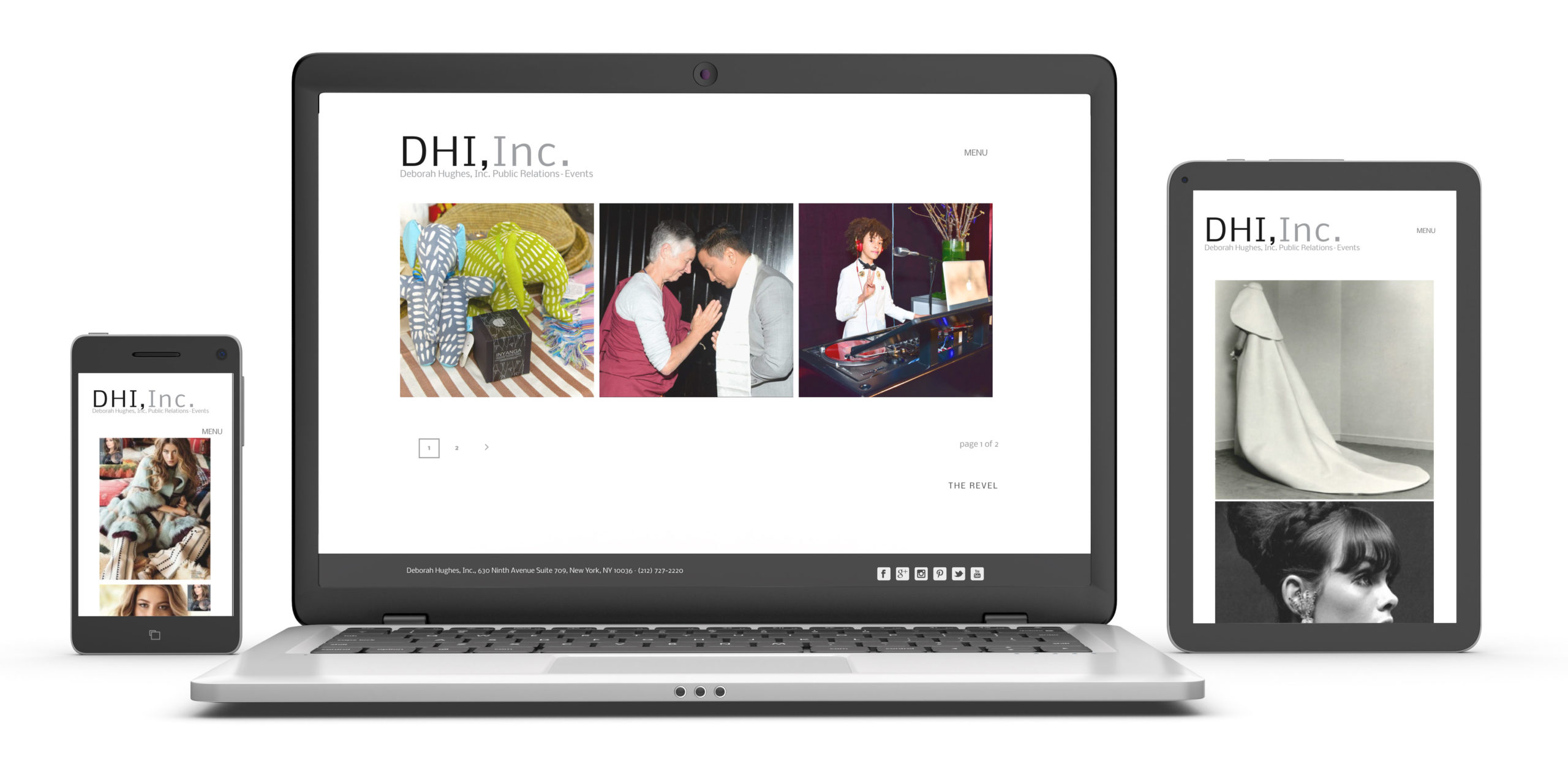 WordPress Website Design - Deborah Hughes Inc