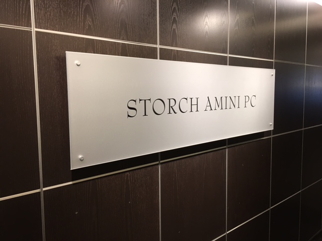 Office Sign - Storch Amin PC - pondSoup