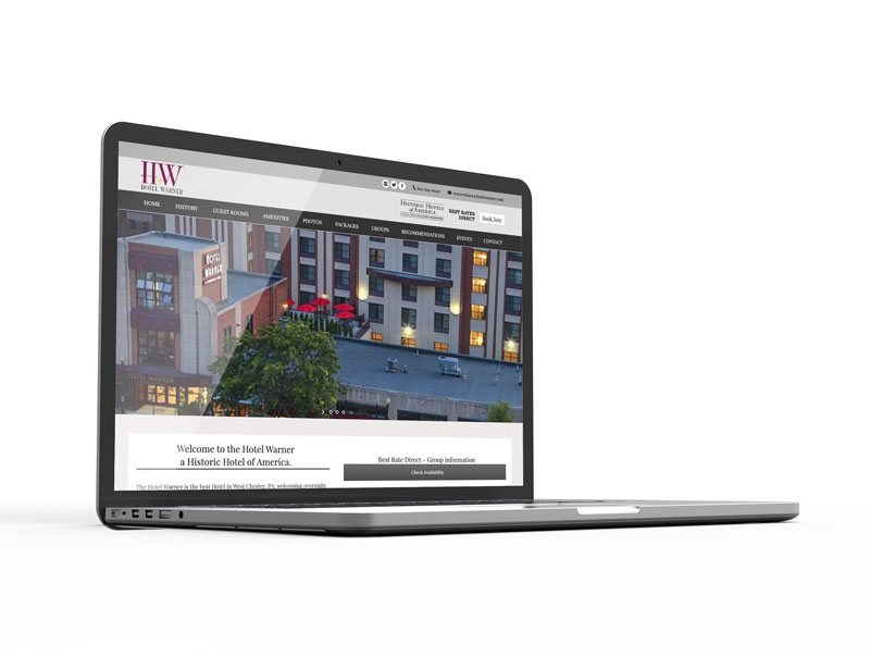 ADA Compliant Website Design for Hotel Warner