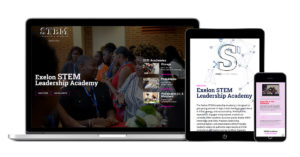 Exelon STEM Academy Website Design and Development Services by pondSoup