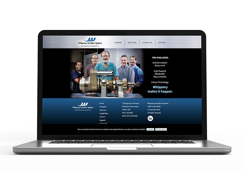 Making a website ADA compliant for Whippany Actuation Systems