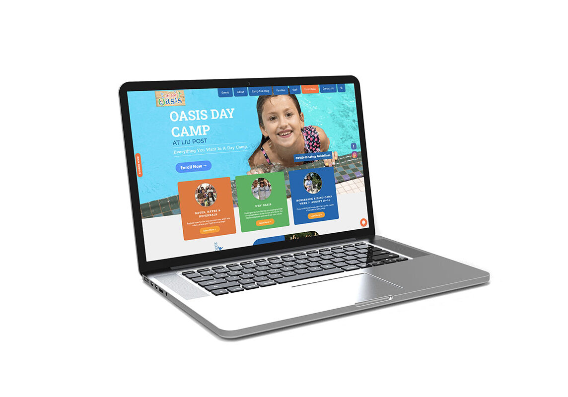 Oasis Day Camp Website Content Marketing