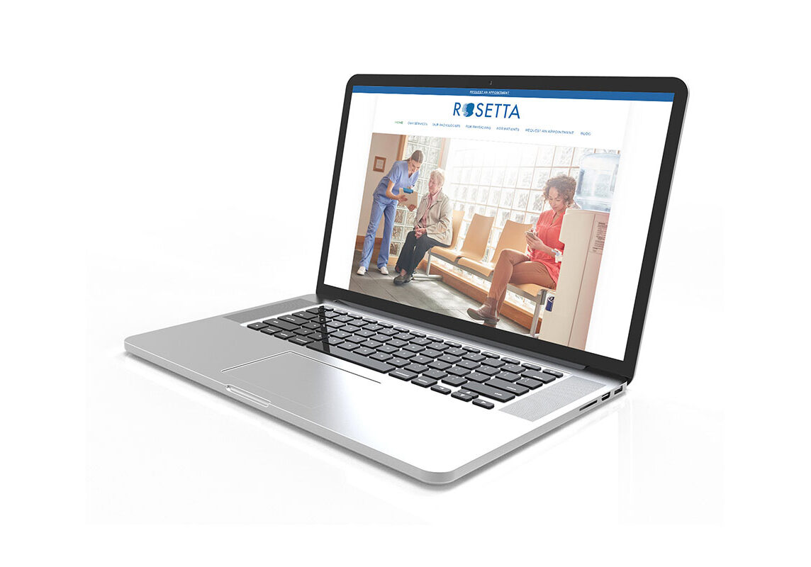 Rosetta Radiology Website designed with ADA Compliance